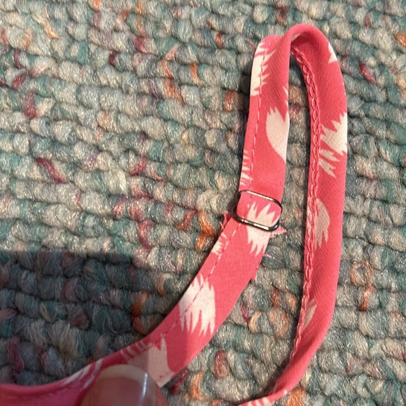 NWT Umgee size Medium Bubblegum pink Leopold handkerchief tunic Tank Top - Picture 4 of 10